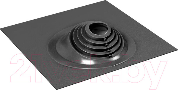 Изображение товара Проходка кровельная Везувий №17 75-200мм угловая (черный)