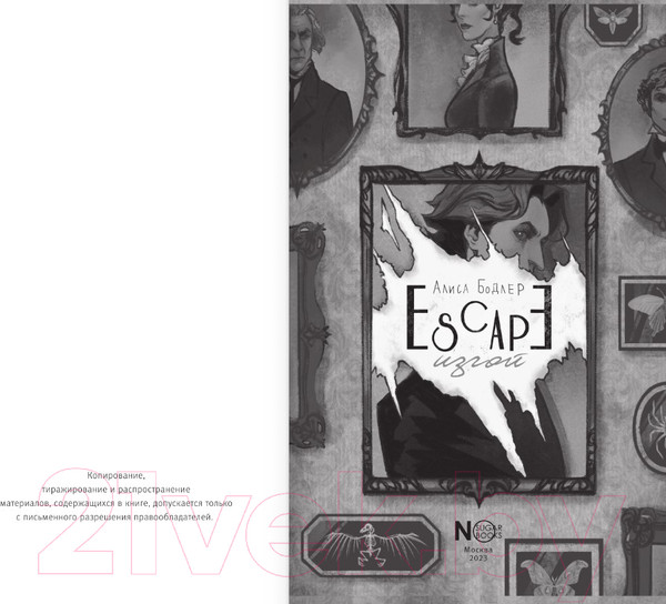 Изображение товара Книга АСТ Escape. Изгой / 9785171582876 (Бодлер А.)