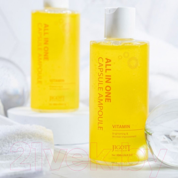 Изображение товара Сыворотка для лица Jigott All-In-One Vitamin Capsule Ampoule (200мл)