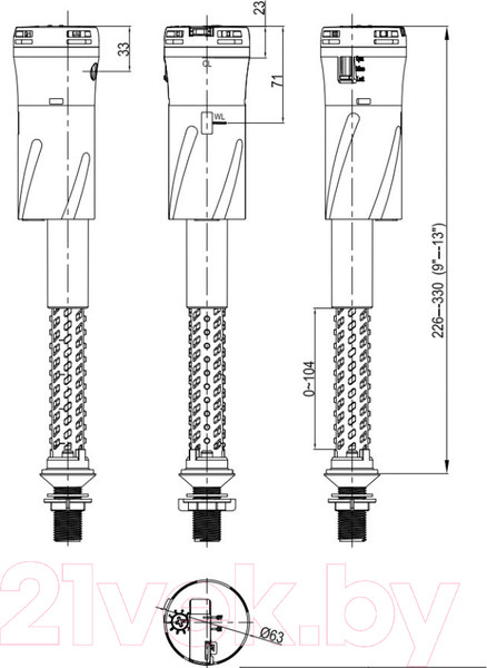 Изображение товара Арматура AV Engineering AVE129700BL