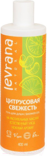 Изображение товара Гель для душа Levrana Цитрусовая свежесть (400мл)