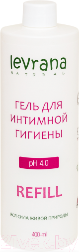 Изображение товара Гель для интимной гигиены Levrana Рефил (400мл)