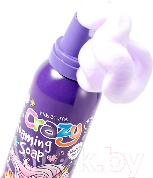 Изображение товара Набор косметики детской Kids Stuff Остров сокровищ Мусс-пена фиолетовая (2x225мл)