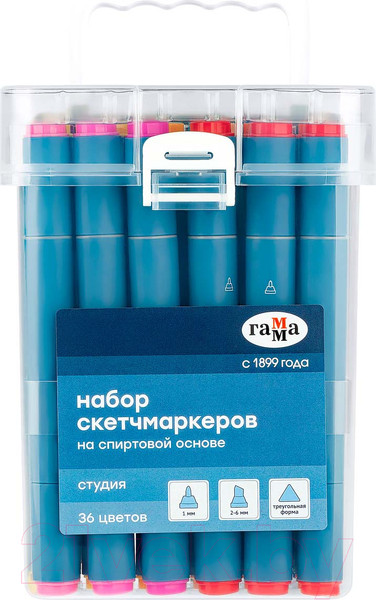 Изображение товара Набор маркеров ГАММА Студия / 1204P_36 (36цв)