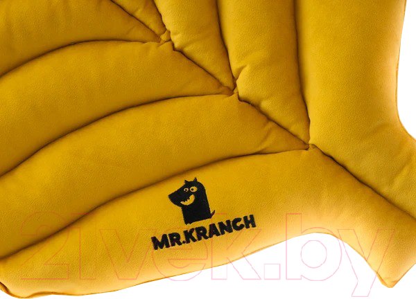 Изображение товара Матрас для животных Mr. Kranch Листочек / MKR221538 (охра)