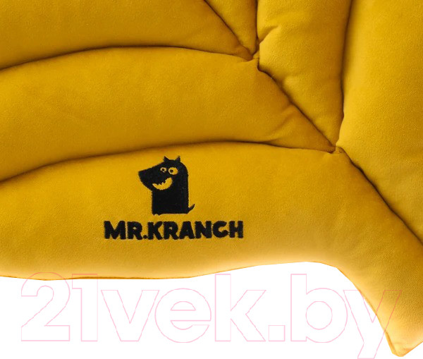 Изображение товара Матрас для животных Mr. Kranch Листочек / MKR221477 (охра)