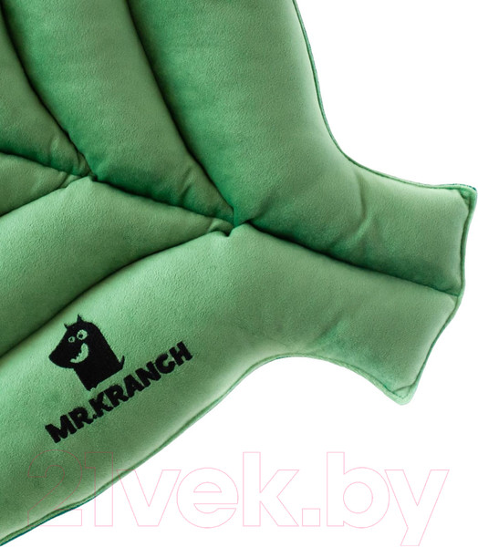 Изображение товара Матрас для животных Mr. Kranch Листочек / MKR221422 (зеленый)