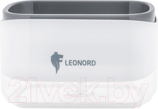 Изображение товара Дозатор моющего средства с подставкой для губки Leonord Sauber / 105847