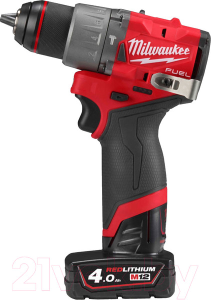 Изображение товара Аккумуляторная дрель-шуруповерт Milwaukee M12 FPD2-402X / 4933479869