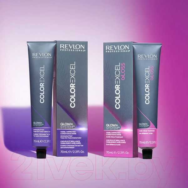 Изображение товара Крем-краска для волос Revlon Professional Color Excel Gloss 01 (70мл, антиоранжевый)