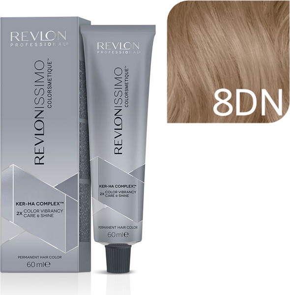 Изображение товара Крем-краска для волос Revlon Professional Revlonissimo Colorsmetique 8DN (60мл, светлый блонд супернатуральный)