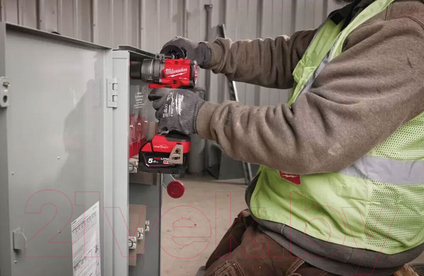 Изображение товара Аккумуляторная дрель-шуруповерт Milwaukee M18 ONEDD3-502X Fuel One-Key / 4933492802