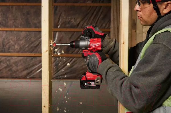 Изображение товара Аккумуляторная дрель-шуруповерт Milwaukee M18 ONEDD3-502X Fuel One-Key / 4933492802