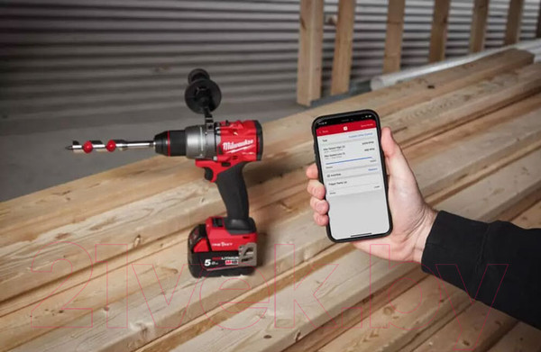 Изображение товара Аккумуляторная дрель-шуруповерт Milwaukee M18 ONEDD3-502X Fuel One-Key / 4933492802