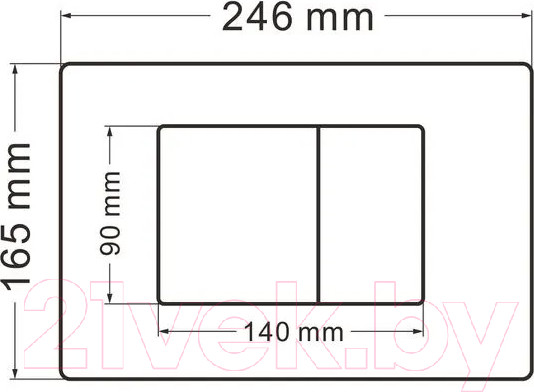 Изображение товара Унитаз подвесной с инсталляцией Abber Bequem AC1100-AC0105-AC0120 (с кнопкой смыва)