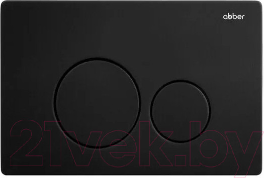 Изображение товара Унитаз подвесной с инсталляцией Abber Bequem AC1100MB-AC0105-AC0121MB (с кнопкой смыва)