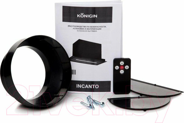 Изображение товара Вытяжка скрытая Konigin Incanto 60 (белый)