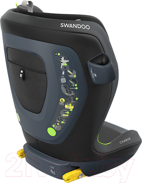 Изображение товара Автокресло Swandoo Charlie i-size (Chia Black)