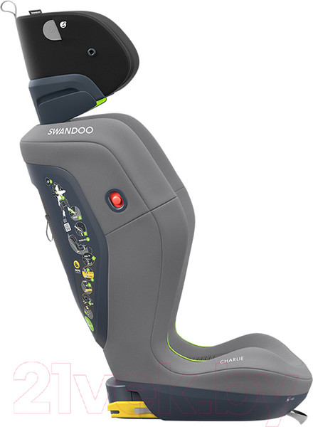 Изображение товара Автокресло Swandoo Charlie i-size (Sesame Grey)