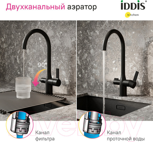 Изображение товара Смеситель IDDIS Pure PURBLFJi05