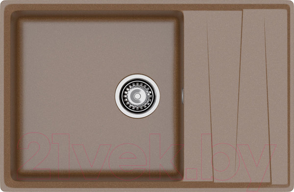 Изображение товара Мойка кухонная GranFest GF-LV-760L (терракотовый)