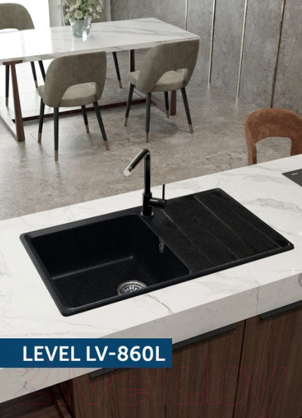 Изображение товара Мойка кухонная GranFest GF-LV-860L (терракотовый)