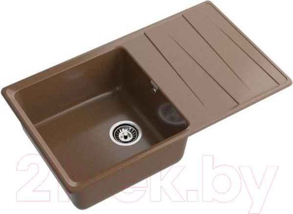 Изображение товара Мойка кухонная GranFest GF-LV-860L (терракотовый)