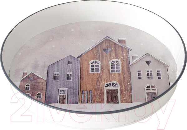 Изображение товара Тарелка столовая глубокая Boltze Новогодняя / 2024612