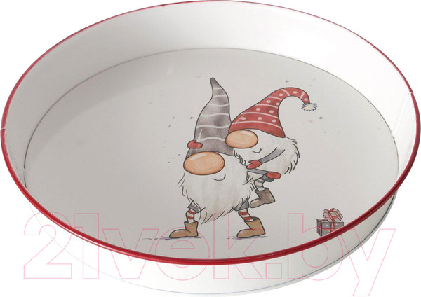 Изображение товара Тарелка столовая глубокая Boltze Новогодняя / 2038754