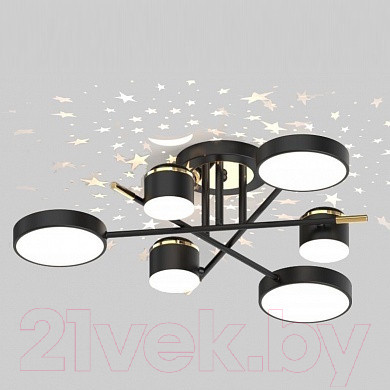Изображение товара Потолочный светильник Mirastyle Диод MH-3231/6 BK+FGD