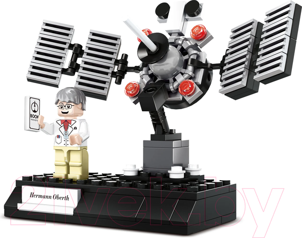 Изображение товара Конструктор Wange Спутник / 143667 (106эл)