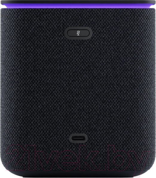 Изображение товара Умная колонка Яндекс Станция Миди с Zigbee YNDX-00054BLK (черный)