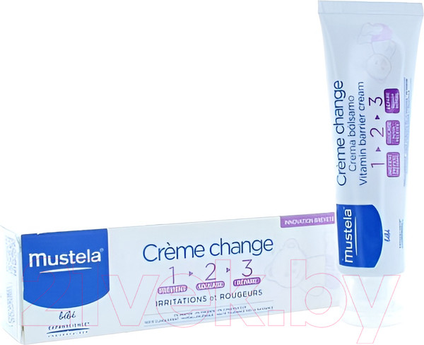 Изображение товара Крем под подгузник Mustela Bebe Защитный (100мл)