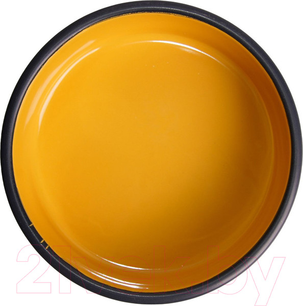 Изображение товара Миска для животных Mr. Kranch MKR211031 (черный/желтый)