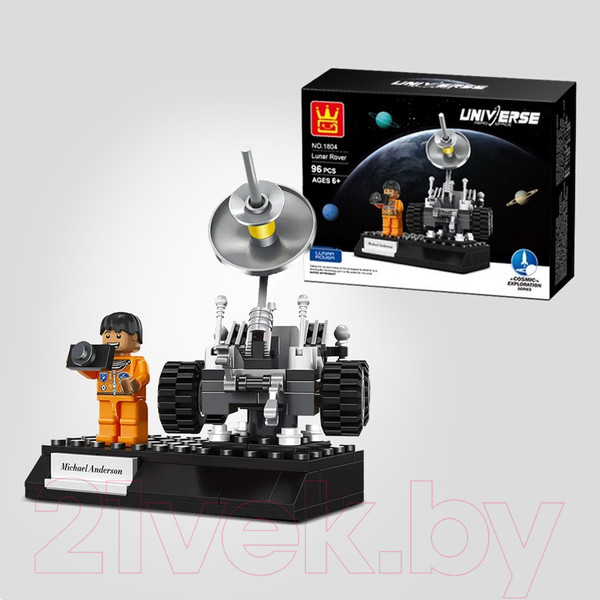 Изображение товара Конструктор Wange Луноход / 143665 (96эл)