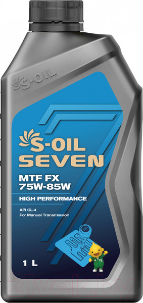 Изображение товара Трансмиссионное масло S-Oil Seven MTF FX GL-4 75W-85W / E107740 (1л)