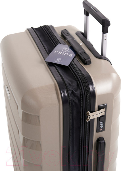Изображение товара Чемодан на колесах PRIDE РР-9602 (S, шампань)