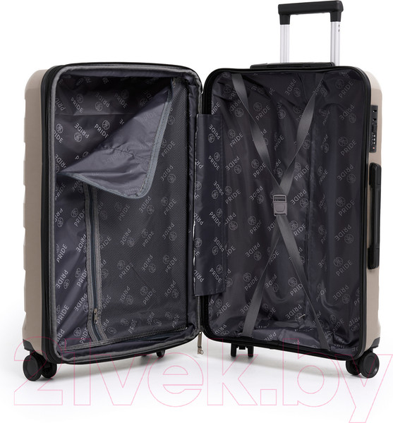 Изображение товара Чемодан на колесах PRIDE РР-9602 (S, шампань)