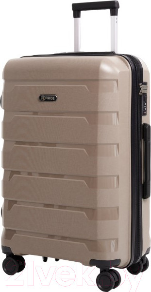 Изображение товара Чемодан на колесах PRIDE РР-9602 (S, шампань)