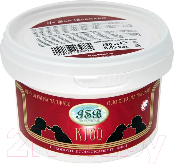 Изображение товара Масло для шерсти животных Iv San Bernard Technique К100 для глубокого увлажнения шерсти / NK100 (250мл)