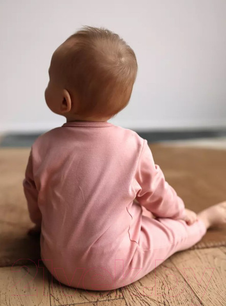 Изображение товара Набор комбинезонов для малышей MOWbaby Birds / 1282 (Rose, р.62)