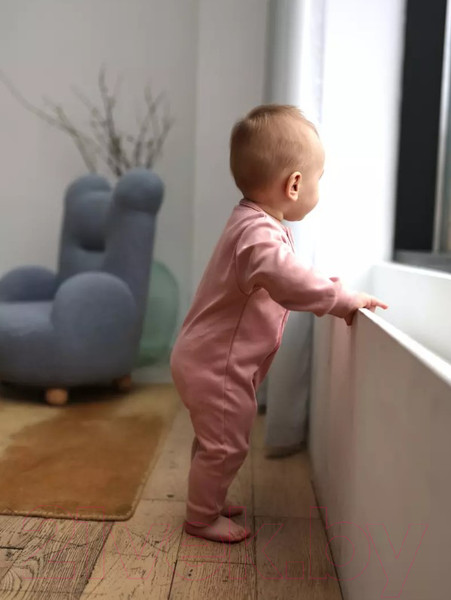 Изображение товара Набор комбинезонов для малышей MOWbaby Birds / 1282 (Rose, р.62)