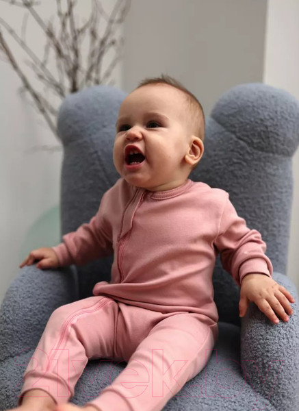 Изображение товара Набор комбинезонов для малышей MOWbaby Birds / 1282 (Rose, р.62)