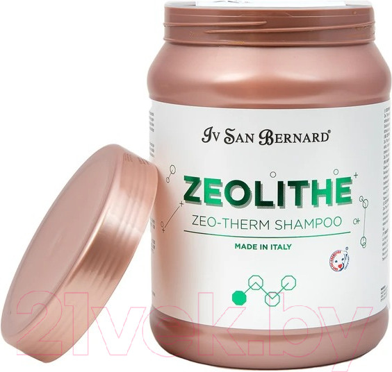 Изображение товара Шампунь для животных Iv San Bernard Zeolithe Zeo Therm без лаурилсульфата натрия / ZEOTHERMSH (1л)