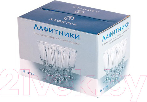 Изображение товара Набор рюмок Лафитек Славные традиции (6шт)