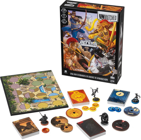 Изображение товара Настольная игра GaGa Unmatched. Битва легенд. Том второй / GG326