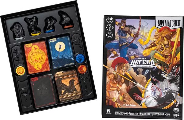 Изображение товара Настольная игра GaGa Unmatched. Битва легенд. Том второй / GG326