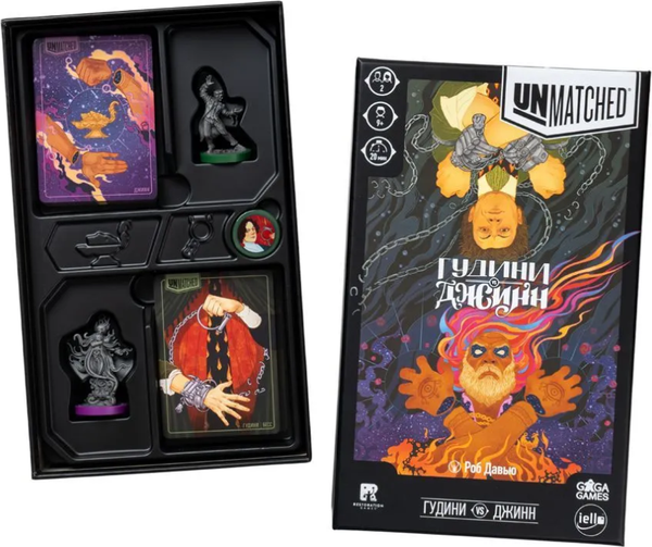 Изображение товара Настольная игра GaGa Unmatched. Гудини против Джинна / GG358
