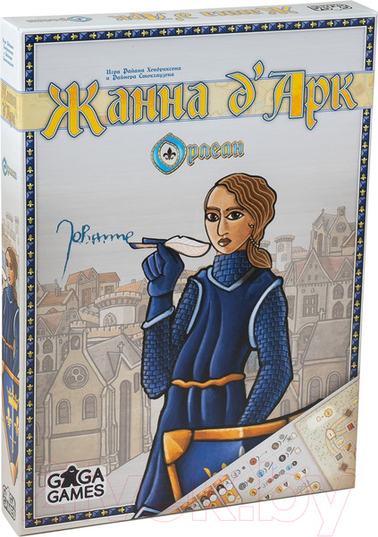 Изображение товара Настольная игра GaGa Орлеан. Жанна д'Арк / GG423