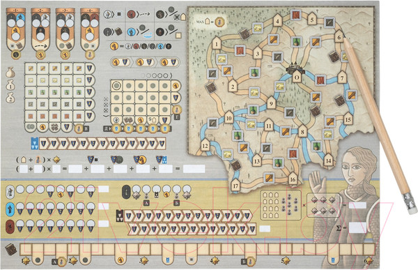 Изображение товара Настольная игра GaGa Орлеан. Жанна д'Арк / GG423